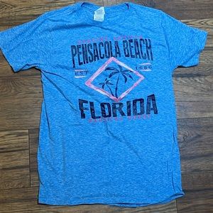 Pensacola Beach Graphic Tshirt Size Small